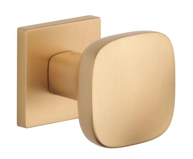 Дверна нефіксована ручка кноб Aprile AS Querca Q 7S латунь матова (Польща)