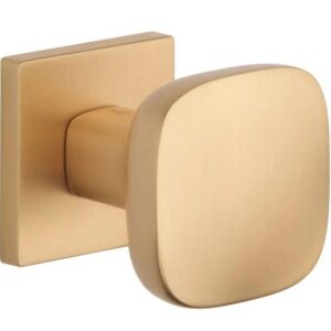 Фіксована ручка кноб для дверей Aprile AS Querca Q 7S матова латунь (Польща)