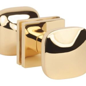 Фіксована двостороння ручка кноб Aprile AS Querca Q 7S латунь (Польща)