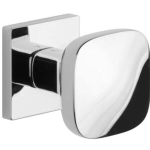 Дверна нефіксована ручка кноб Aprile AS Querca Q 7S хром (Польща)