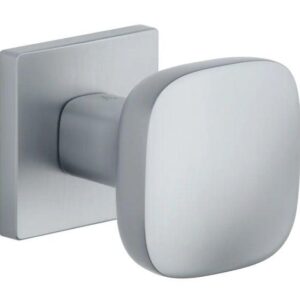 Фіксована ручка кноб для дверей Aprile AS Querca Q 7S сатин хром (Польща)