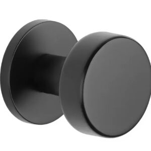 Фіксована ручка кноб для дверей Aprile Ruta R 7S AT чорний (Польща)