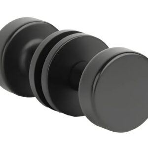 Ручки кноб Aprile Ruta R 7S AT фіксовані двосторонні, чорний (Польща)