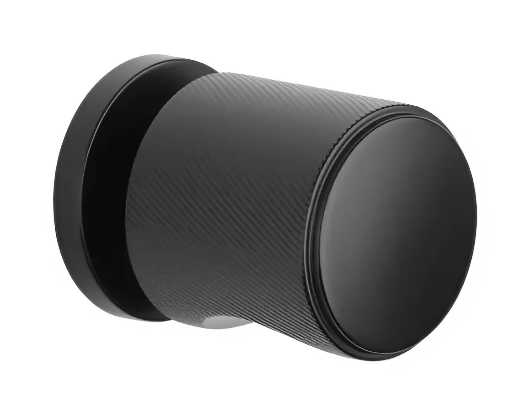 Нефіксована ручка кноб Aprile Calla R 7S AS чорна (Польща)