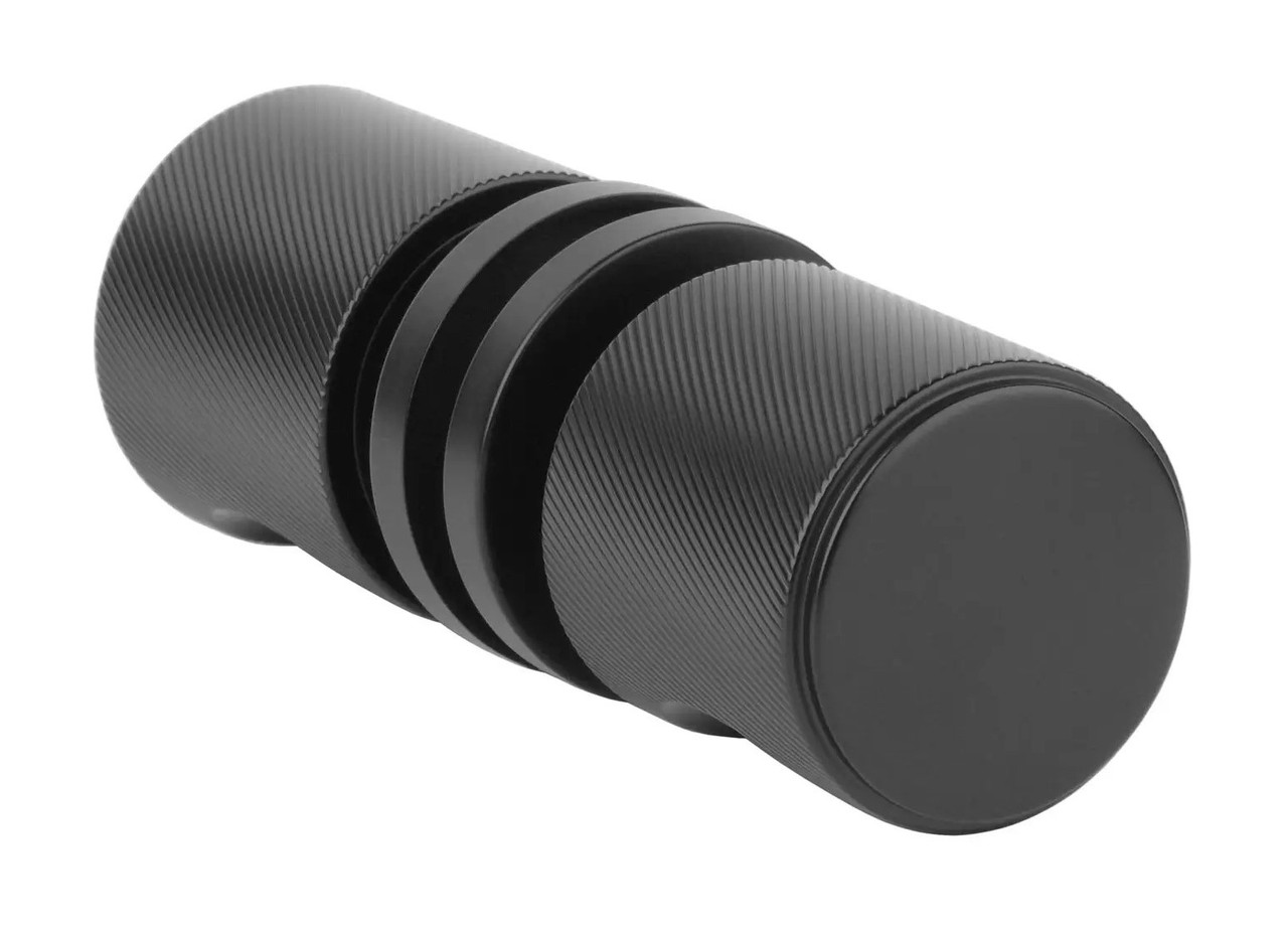 Фіксована двостороння ручка кноб Aprile Calla R 7S AS чорний (Польща)