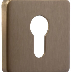 Накладка на циліндр квадратна Azzi Fausto MY/QSLIM латунь матова (Італія)