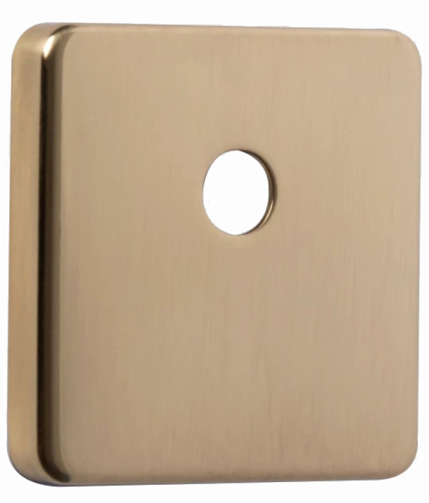 Накладка під шток Azzi Fausto MP/QSLIM квадратна (Італія) Латунь полірована