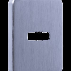 Накладка під сувальдний ключ Azzi Fausto MDM/QSLIM квадратна (Італія) Хром матовий