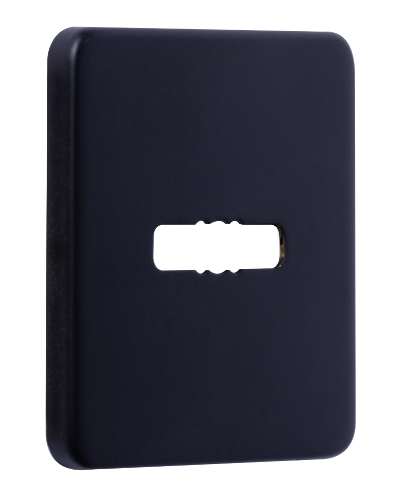 Накладка під сувальдний ключ Azzi Fausto MDM/QSLIM квадратна (Італія) Чорний