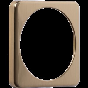 Накладка на протектор Azzi Fausto ME50/QSLIM квадратна (Італія) Латунь полірована