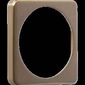 Накладка на протектор Azzi Fausto ME50/QSLIM квадратна (Італія) Латунь матова