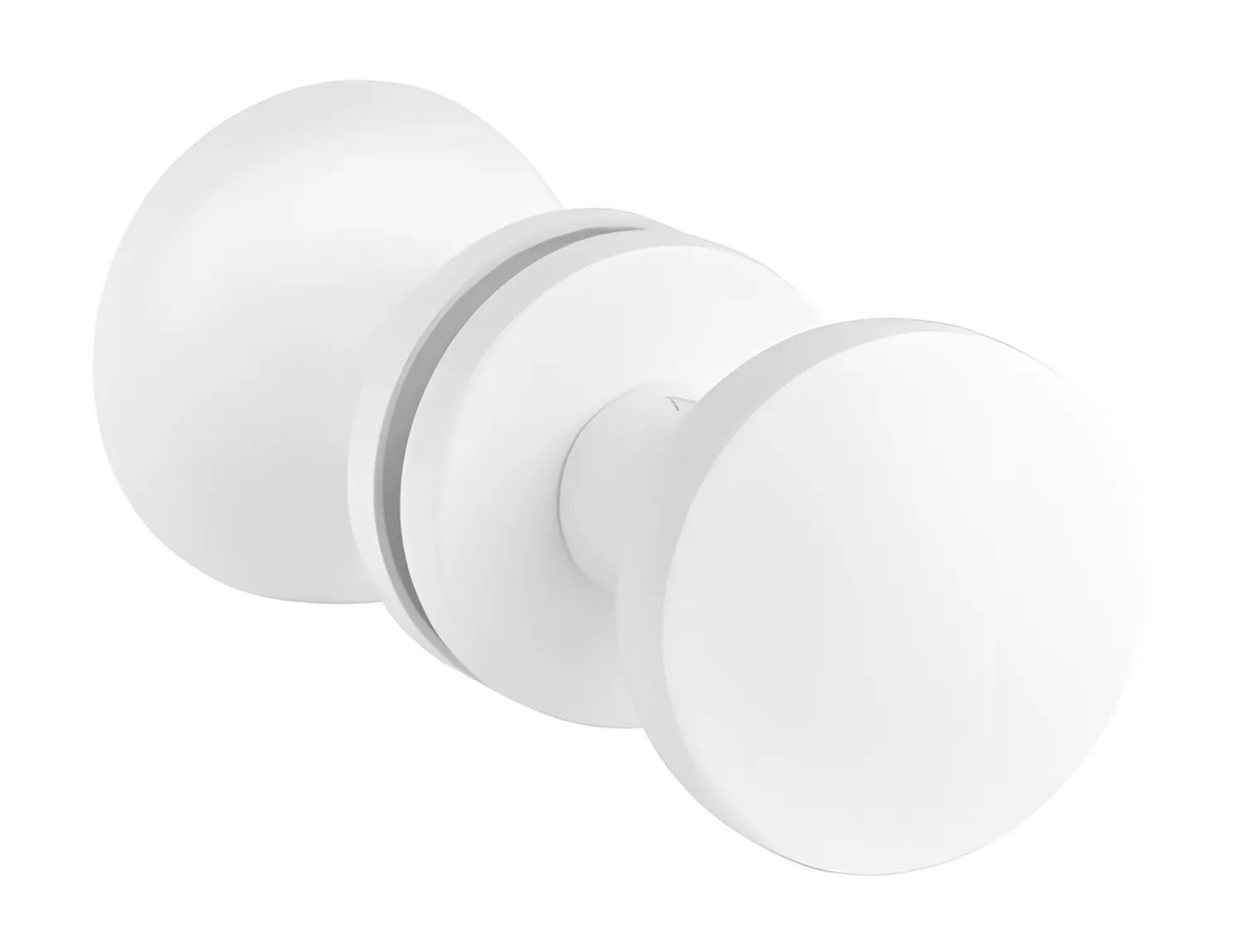 Двостороння фіксована ручка кноб Aprile Ortica R 7S AS біла (Польща)