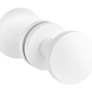 Ручки кноб фіксована/нефіксована Aprile Ortica R 7S AS білий (Польща)