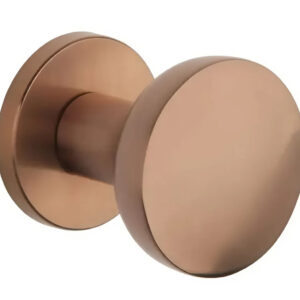 Фіксована дверна ручка кноб Aprile Ortica R 7S AS мідь матова (Польща)