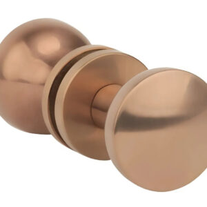 Двостороння нефіксована ручка кноб Aprile Ortica R 7S AS мідь матова (Польща)