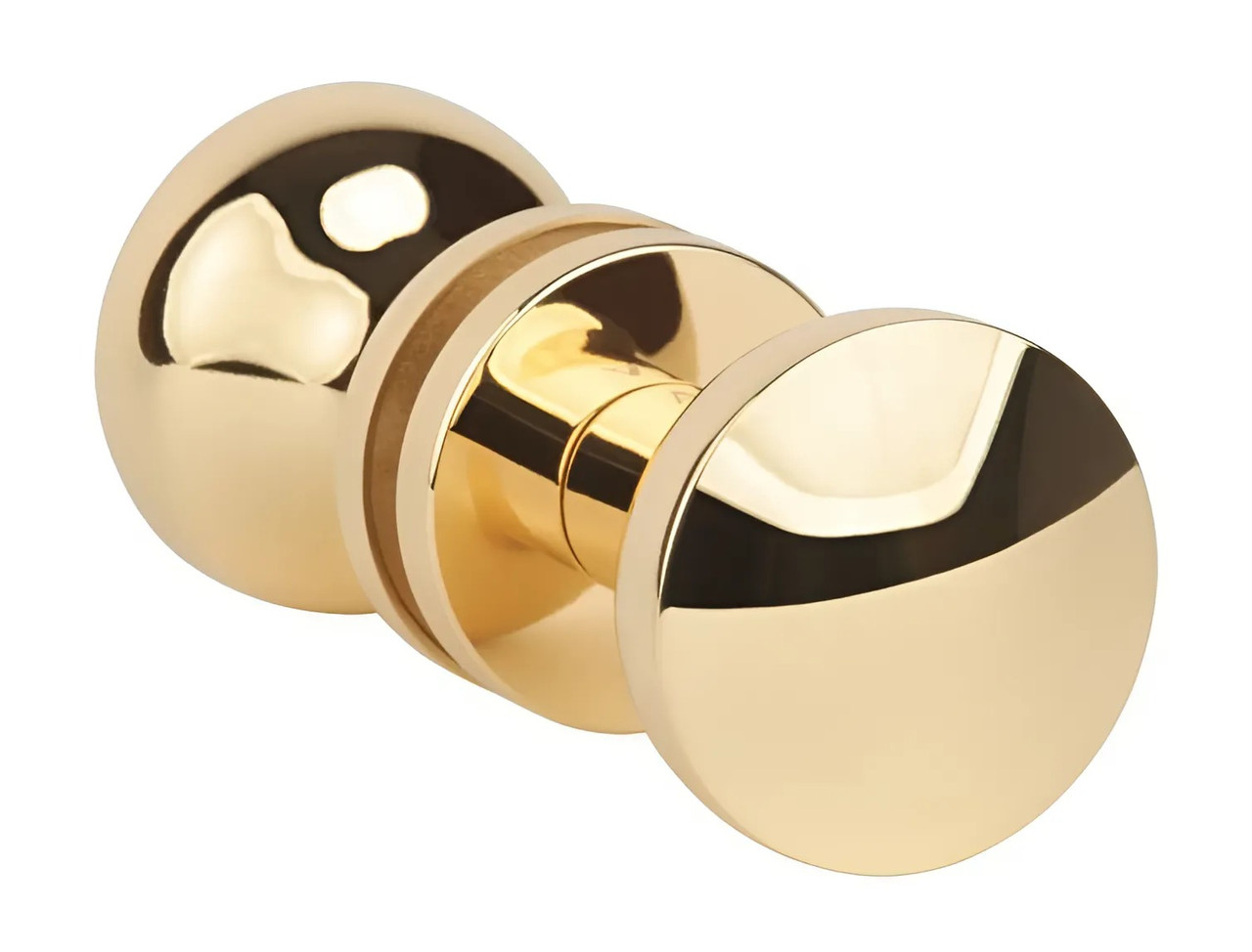 Двостороння фіксована ручка кноб Aprile Ortica R 7S AS латунь (Польща)