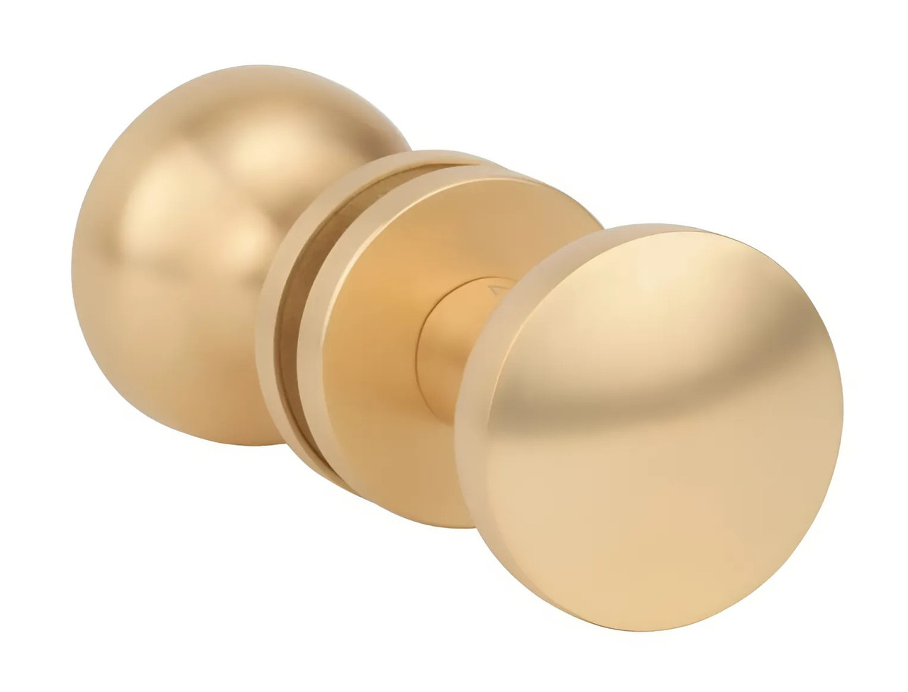 Ручки кноб фіксована/нефіксована Aprile Ortica R 7S AS матова латунь (Польща)