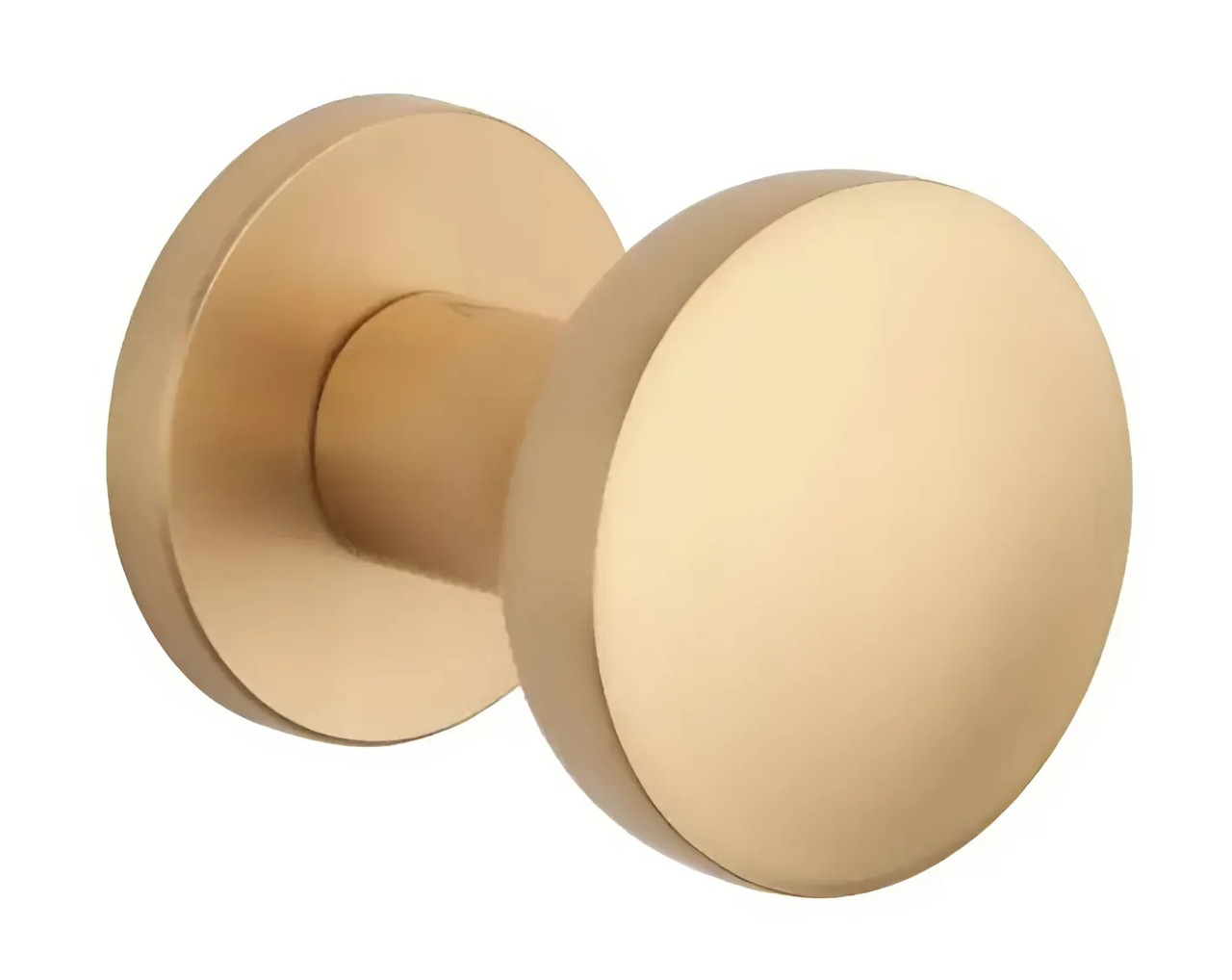 Фіксована дверна ручка кноб Aprile Ortica R 7S AS латунь матова (Польща)