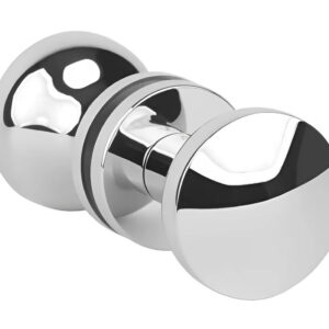 Двостороння фіксована ручка кноб Aprile Ortica R 7S AS хром (Польща)