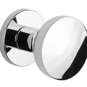 Фіксована дверна ручка кноб Aprile Ortica R 7S AS хром (Польща)