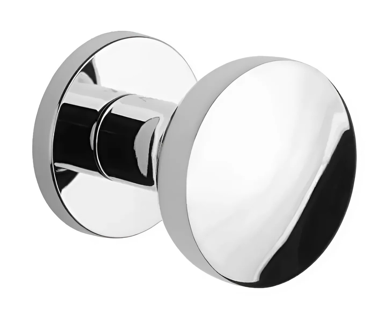 Фіксована дверна ручка кноб Aprile Ortica R 7S AS хром (Польща)