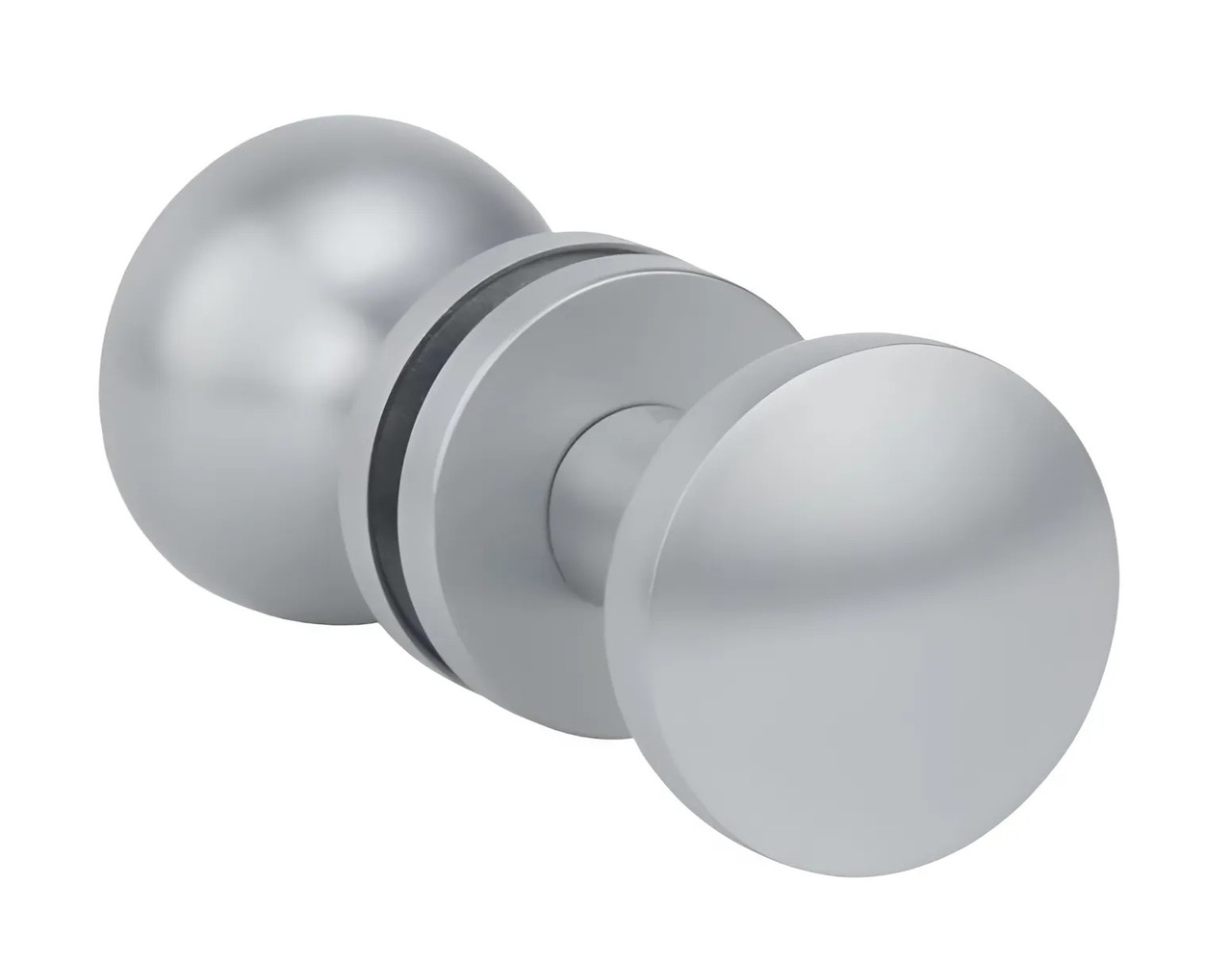 Двостороння нефіксована ручка кноб Aprile Ortica R 7S AS сатин хром (Польща)