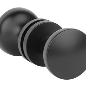 Двостороння нефіксована ручка кноб Aprile Ortica R 7S AS чорний (Польща)