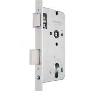 Замок врізний міжкімнатний Gerda ZW 100 PZ 90/50 цинк білий (Польща)