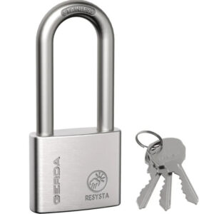 Замок навісний GERDA KSN-50H70 RESYSTA нержавіюча (Польща)