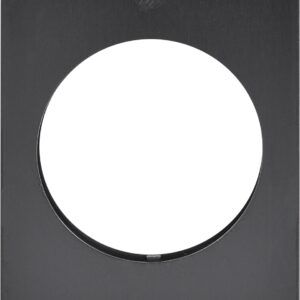 Декоративна накладка на протектор Securemme 4350KF5 прямокутна чорна