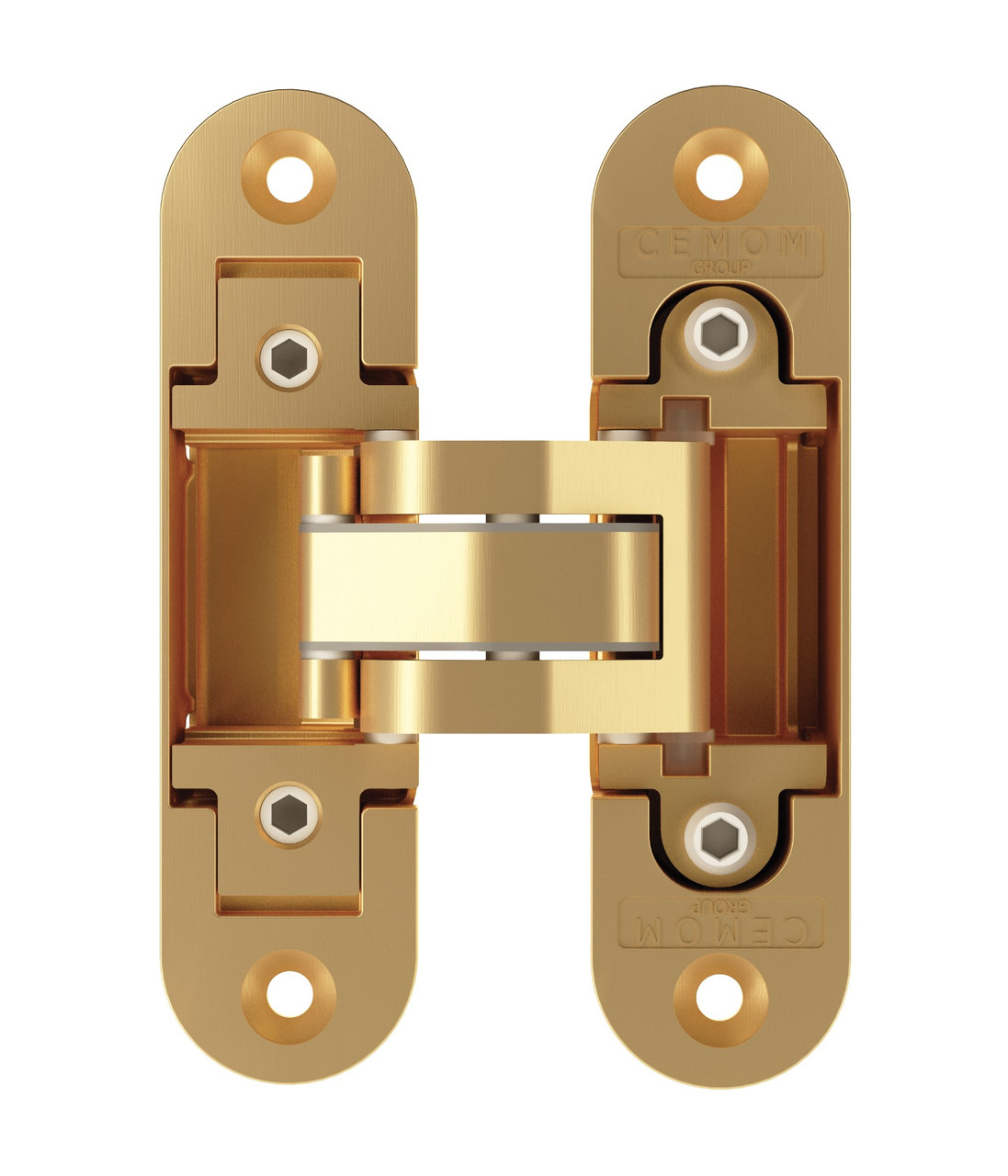 Прихована петля Cemom Estetic-80A універсальна матова латунь