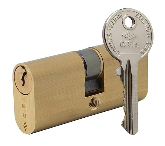 Циліндр овальний Cisa Oval 08210 70 мм 35х35 для електрохутро-замків (Італія)