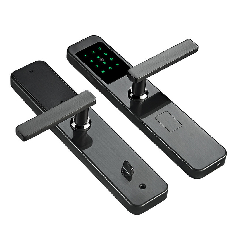 Біометричний замок з Wi-Fi TTLOCK MASTER FP чорний (Китай)