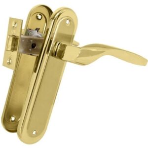 Ручка на планці RDA Arona + застібка 256 латунь/матова латунь (Китай)