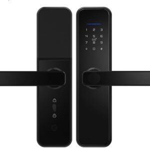 Біометричний замок з Wi-Fi шлюзом TTLOCK RENTY чорний (Китай)