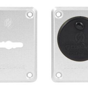 Декоративна накладка під сувальдний ключ Securemme 4921KF1 матовий хром (Італія)