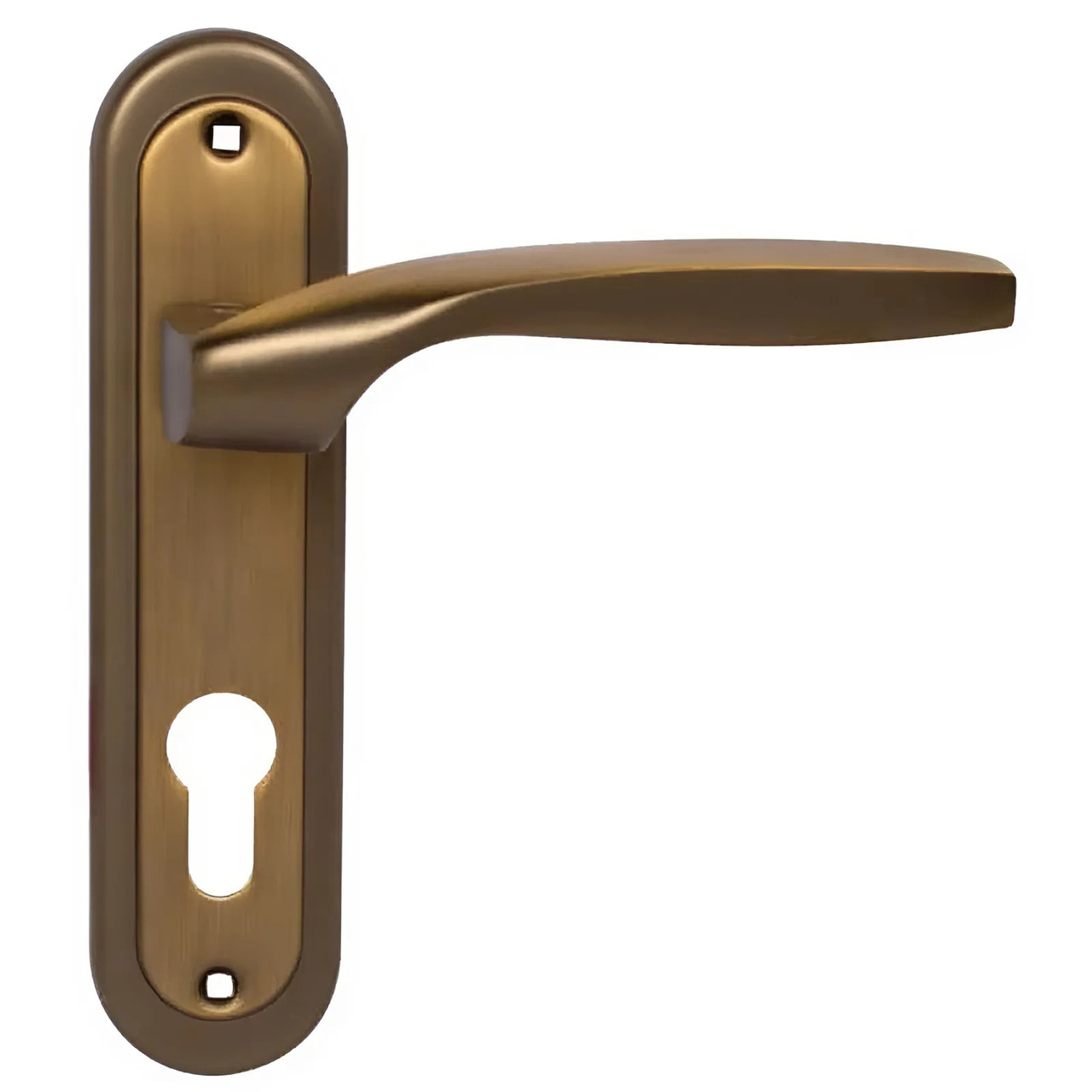 Ручка на планці RDA Arona кава (під замок 1025) (Китай)