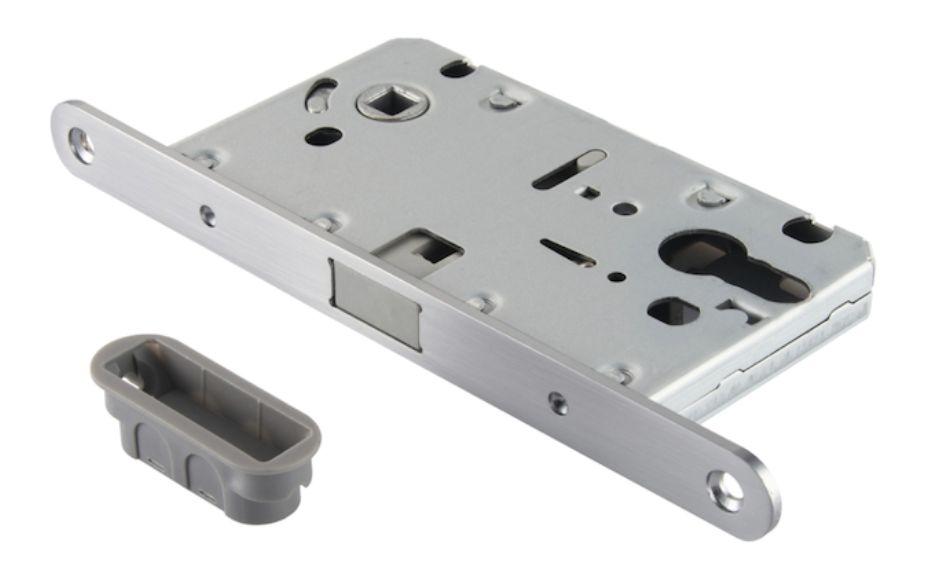 Врізний замок для міжкімнатних дверей TTLOCK 50х85 з магнітним ригелем (Китай)