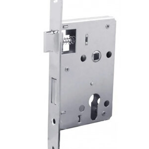 Врізний замок для дверей Bruno 968-55 55 мм хром (Китай)