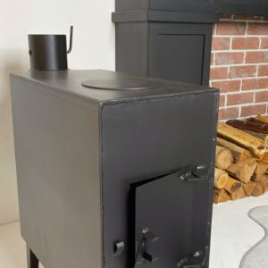 Піч-буржуйка BP-60V опалювальна з варильною поверхнею 4 мм