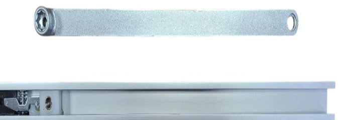 Направляюча планка SEVEN C-7743 silver