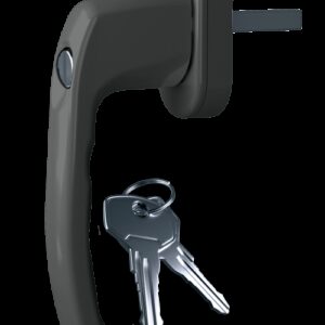 Ручка віконна Astex WH 038 графит (РАЛ 7024) (Україна)