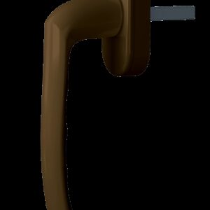 Ручка віконна Astex WH 001 коричневий (РАЛ 8019) (Україна)