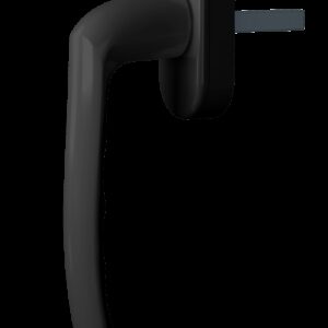 Ручка віконна Astex WH 001 чорний (РАЛ 9005) (Україна)