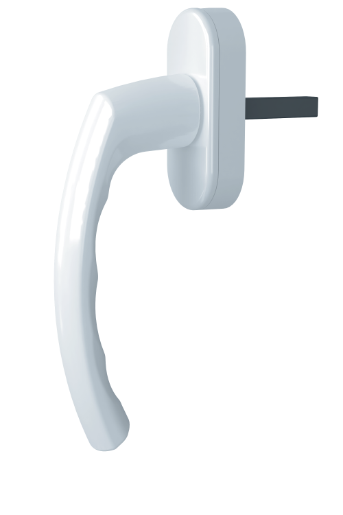 Ручка віконна Astex WH 003 білий (РАЛ 9016) (Україна)