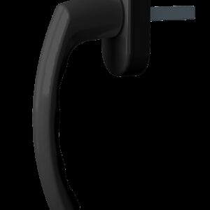 Ручка віконна Astex WH 003 чорний (РАЛ 9005) (Україна)