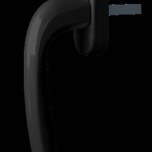 Ручка віконна Astex WH 005 чорний (РАЛ 9005) (Україна)