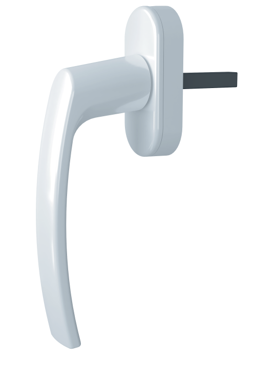 Ручка віконна Astex WH 010 білий (РАЛ 9016) (Україна)