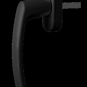 Ручка віконна Astex WH 010 чорний (РАЛ 9005) (Україна)