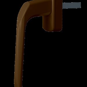 Ручка віконна Astex WH 022 (РАЛ 8019) коричневий (Україна)